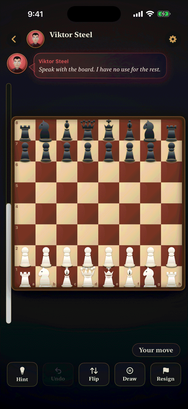 Tournament-grade chess