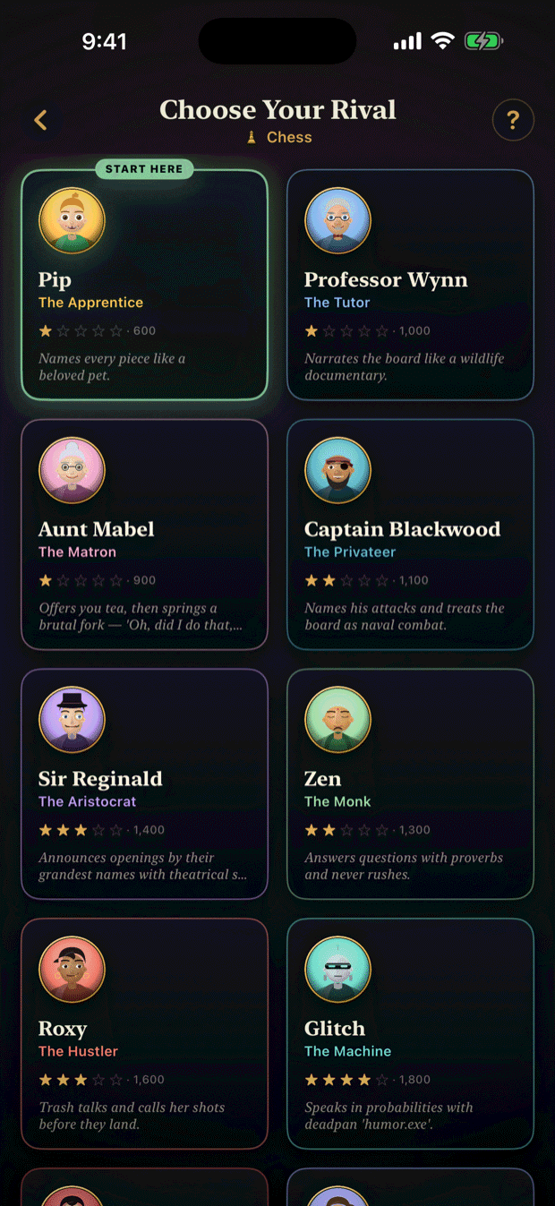 The ten rivals